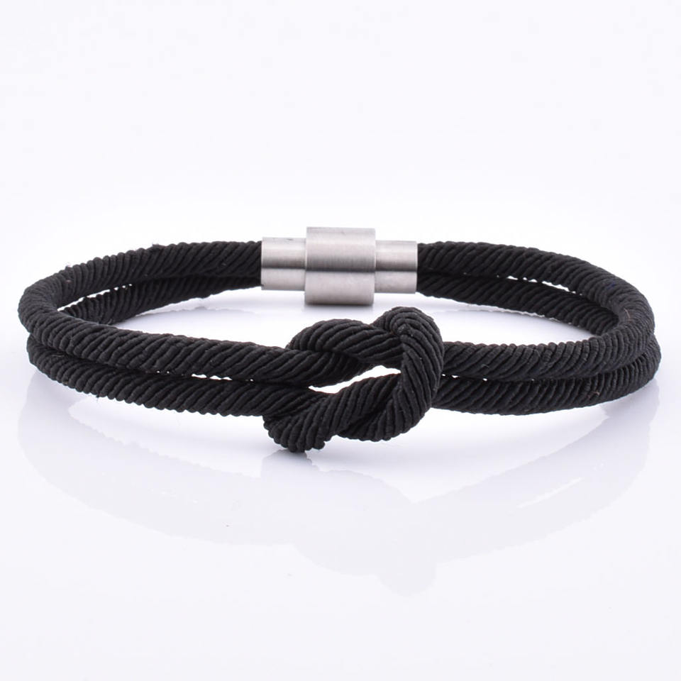 Latest Popular Handmade Knot Braided Rope Cord String Clasp Bracelets For Gifts